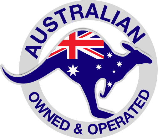 Australian owned and operated business emblem